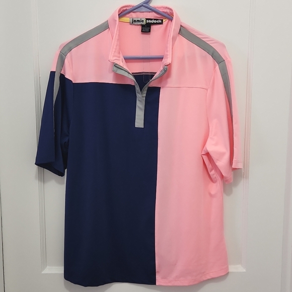 jamie sadock Tops - Jamie Sadock Relaxed Fit Short Sleeve Shirt Size Large